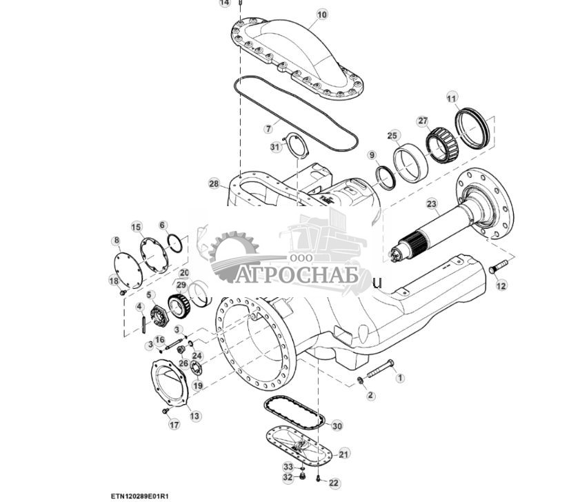 Узел заднего моста, стандартный ремень  ремень для сверхтяжелых условий эксплуатации 3036 дюймов, левая сторона - ST829420 460.jpg